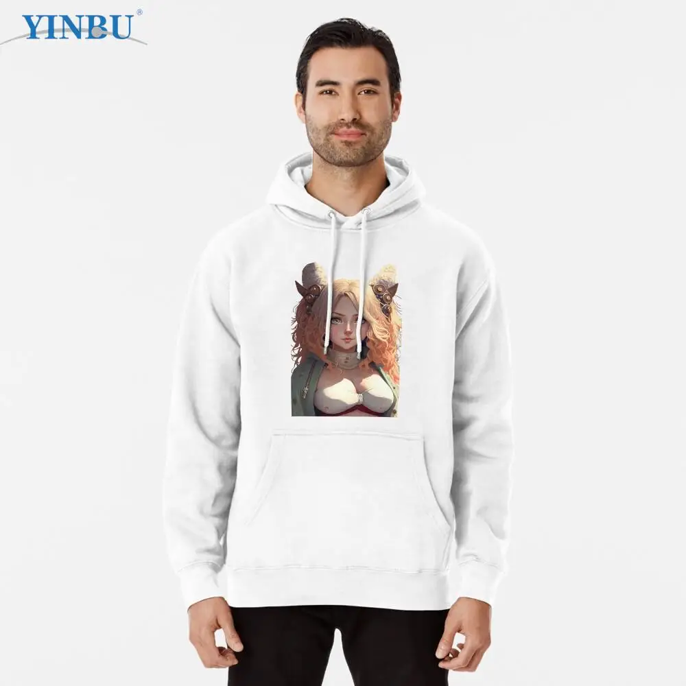 

Yua-Аниме Манга Девушка пуловер Толстовка 2023 новый в толстовках модная одежда для мужчин Уличная одежда