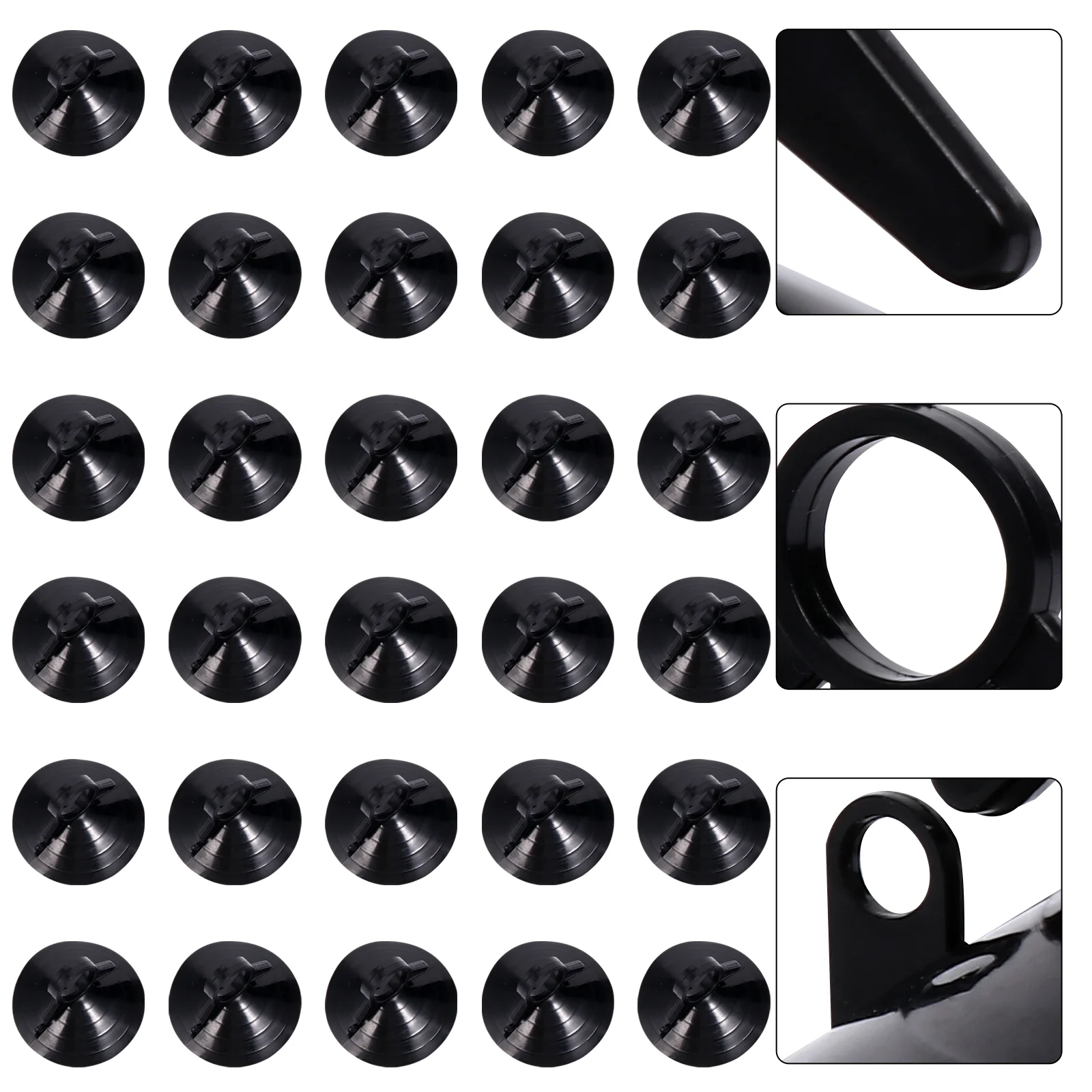 

50 Pcs Multi-function Car Sunshade Suction Cups Suckers Hooks Car Accessories