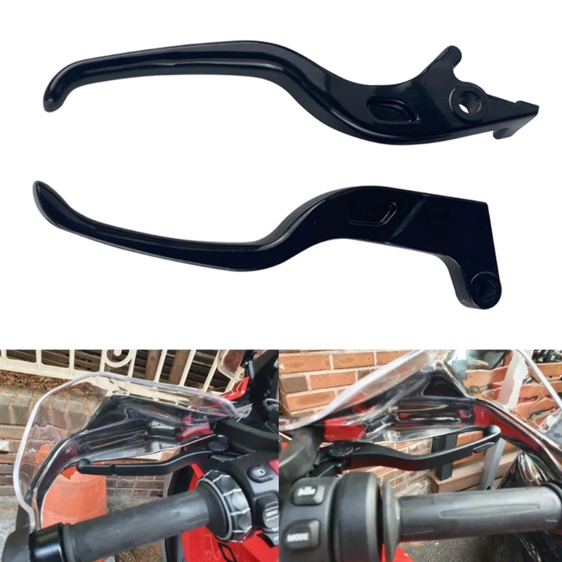 

1Set Universal Motorcycle Brake Clutch Lever Aluminum Alloy Motorbike Scooter Modification Clutch Brake Lever Handle Replacement