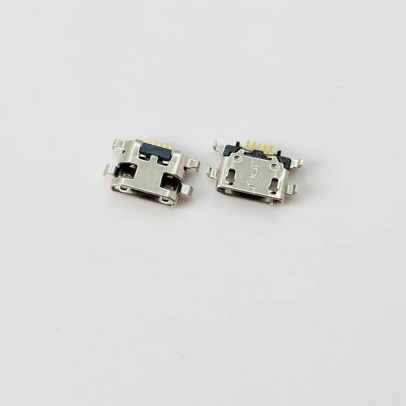 50 шт./лот разъем Micro USB для подключения зарядного устройства док-станции Samsung A10s