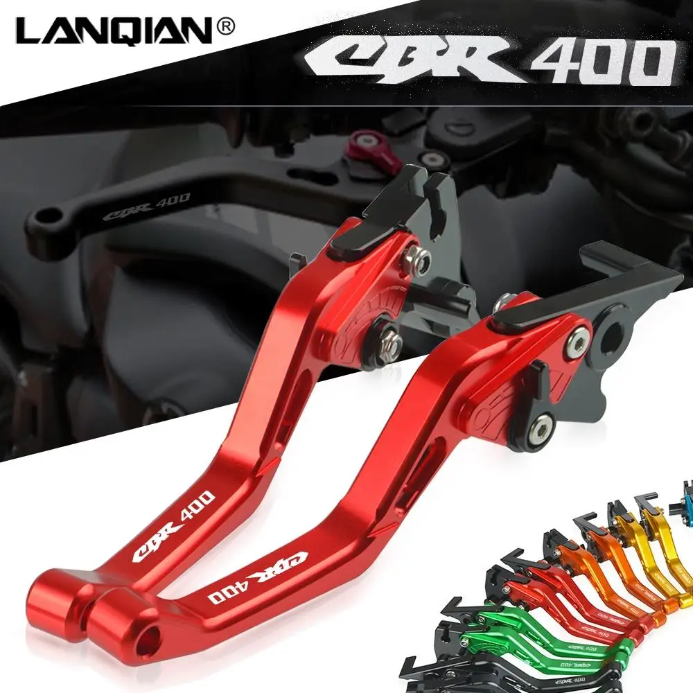 

For Honda CBR400 Hight-Quality Motorcycle Aluminum Adjustment Brake Clutch levers CBR400 1986-1994 1991 1992 1993 Accessories