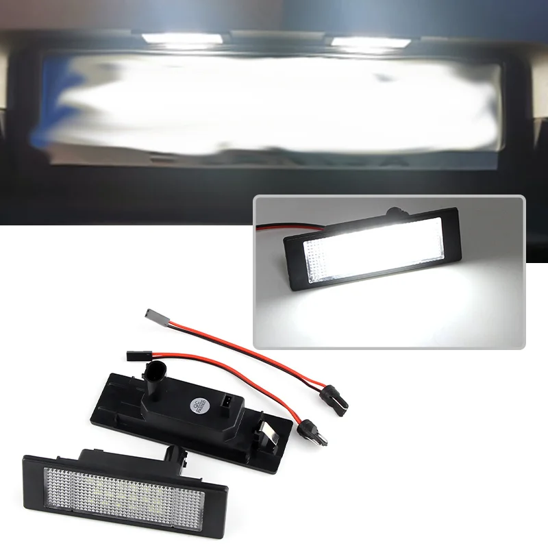 Лампа для номерного знака BMW E81 E87 E63 E64 F20 F12 F13 Z4 E85 E86 E89 K48 F06 MINI R55 R55N R60 R61 2 шт.