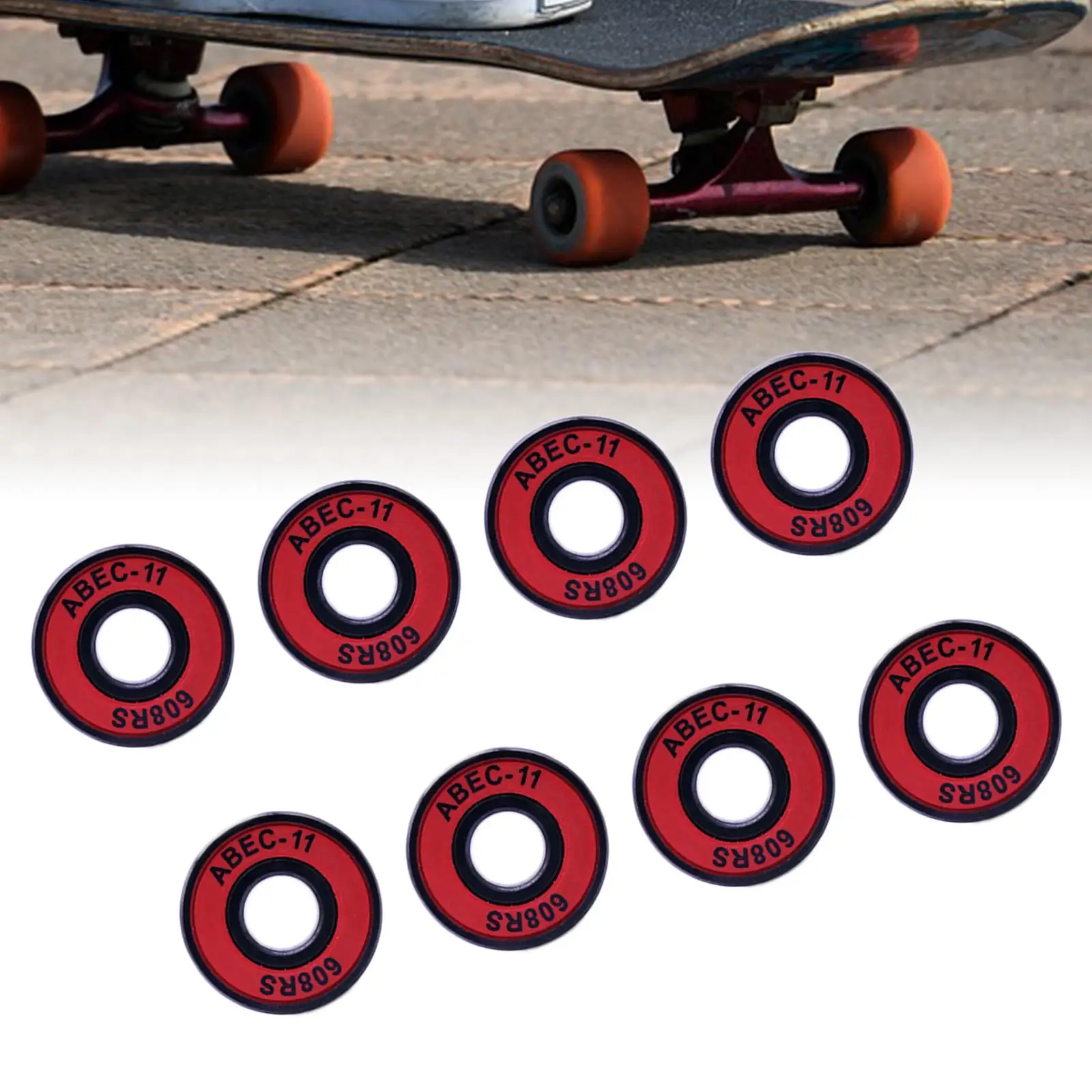 8 шт. ABEC 11 608 скоростной подшипник роликовые подшипники для роликовых коньков