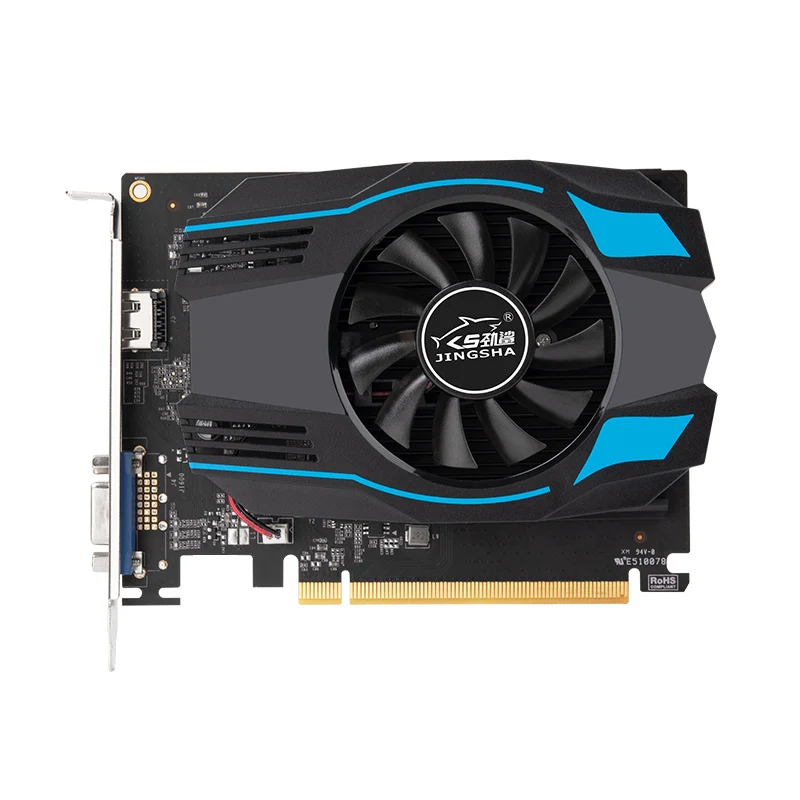 Видеокарта JINGSHA GT 1030 2 Гб 10 серии GT1030 видеокарты NVIDIA 64-битная видеокарта GDDR5 PCIE X4 3 0