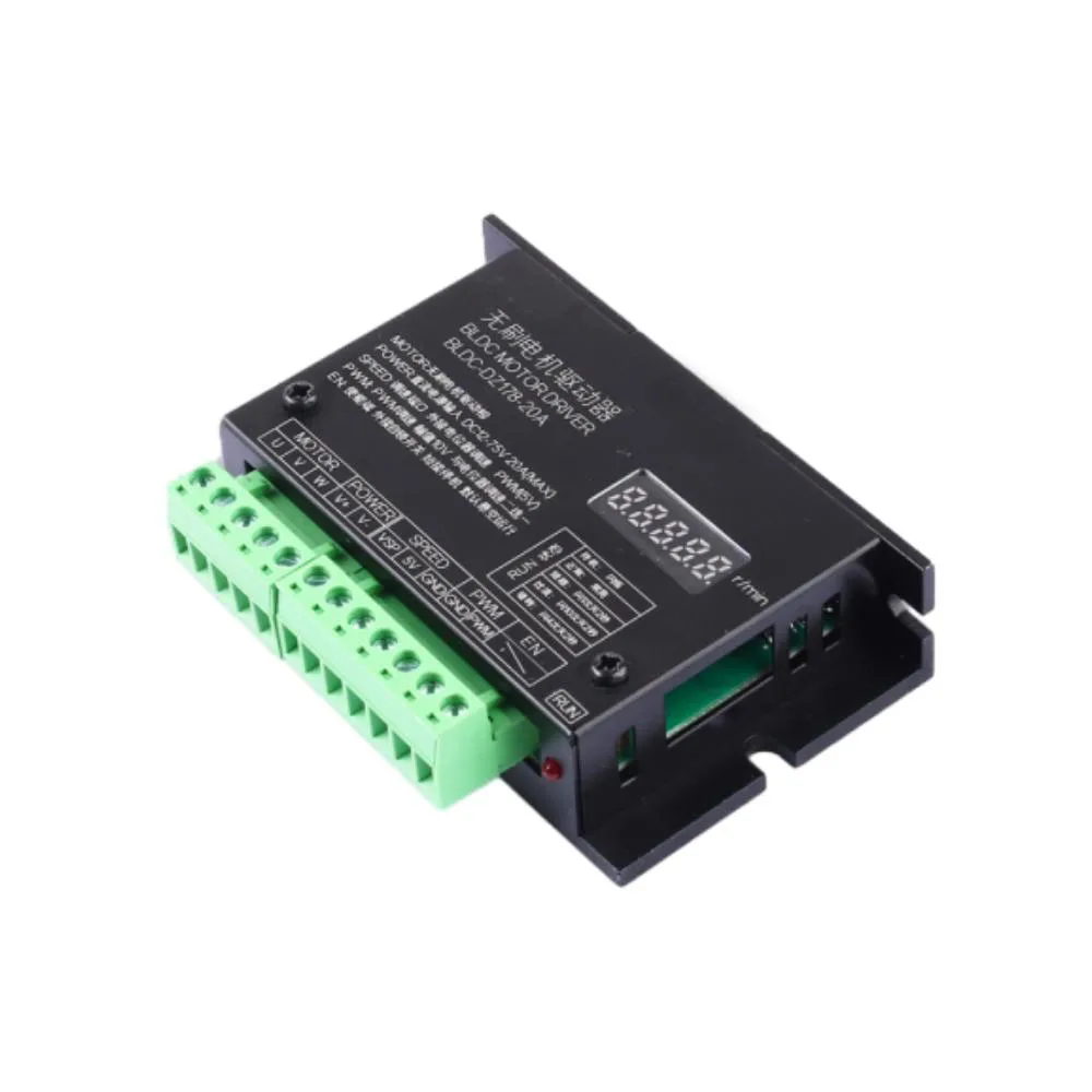 BLDC Трехфазная бесщеточная плата привода двигателя без Холла 12-75V20A 1500 Вт