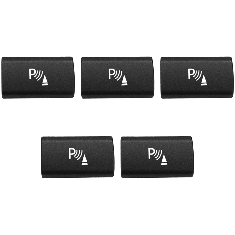 

5X Parking Radar Sensor Switch Button Cover For BMW X5 E70 2006-13 X6 E71 2008-14