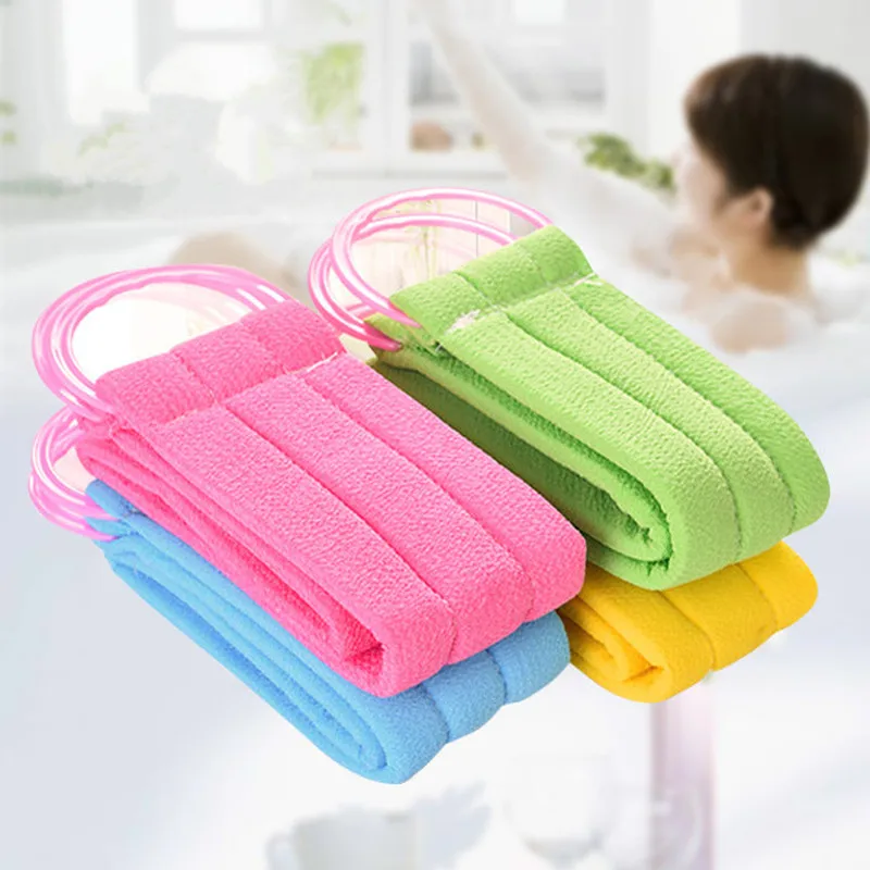 

Утолщение Спа скруббер губка для ванной тела щетка для спины ремень Душ массаж Отшелушивающий коврик для мытья полотенце для тела Чистка ко...