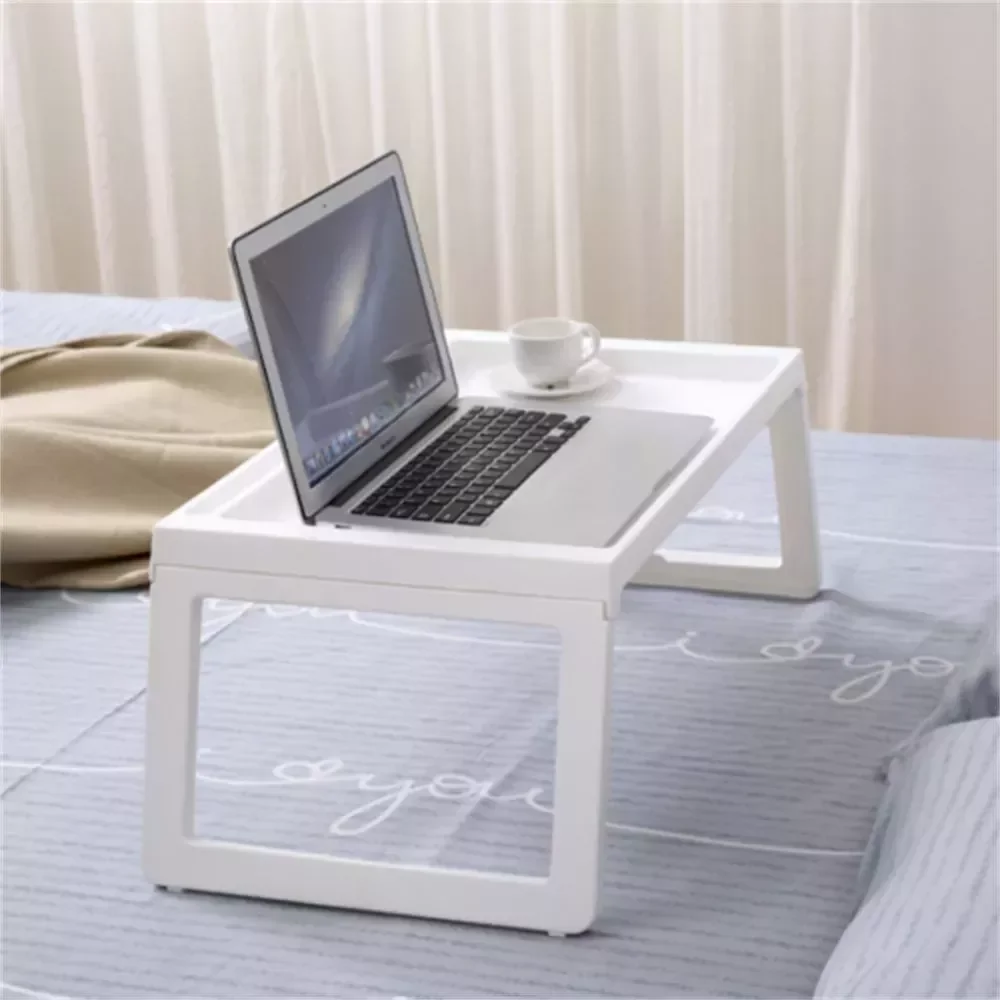 

Polypropylene Laptop Lap Tray Breakfast Bed Home office Portable Folding Desk Computer Table Convenience Sofa Notebook Tray