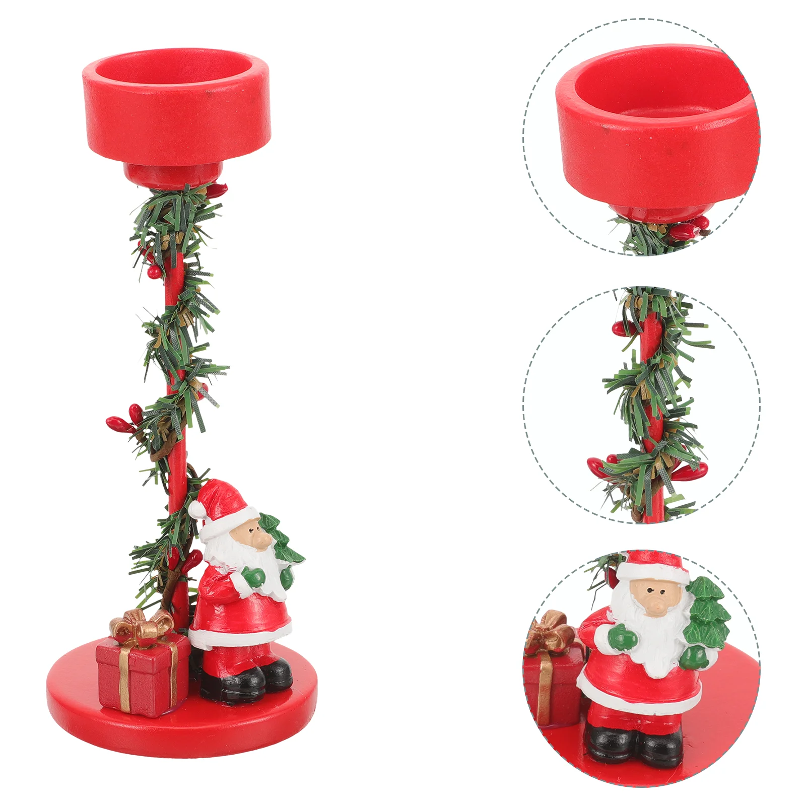 

Ornaments Holder Decor Xmas Stand Desktop Holders Metal Christmas Decoration Elder
