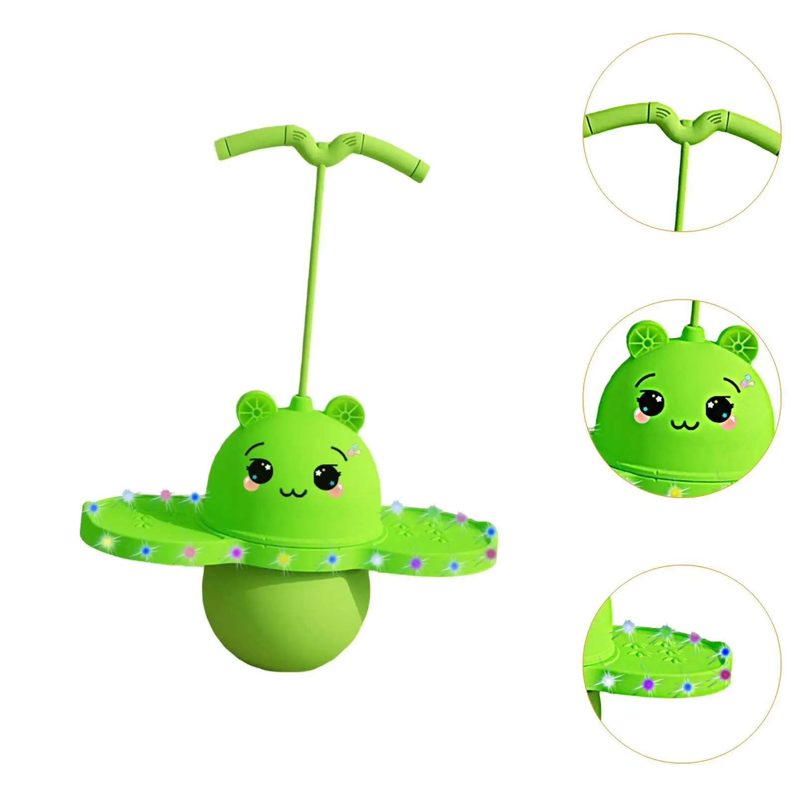 Pogo шар с ручкой мультфильм палка прыжок для игр крытая игровая площадка