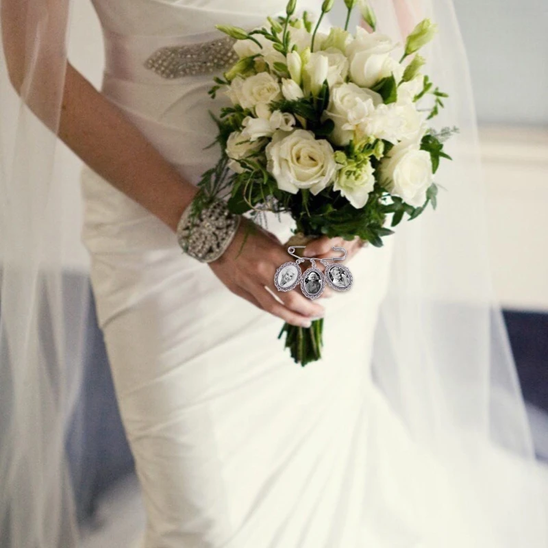 

Фото, кружевной Овальный Свадебный кулон, памятный ангел, Женский Декор