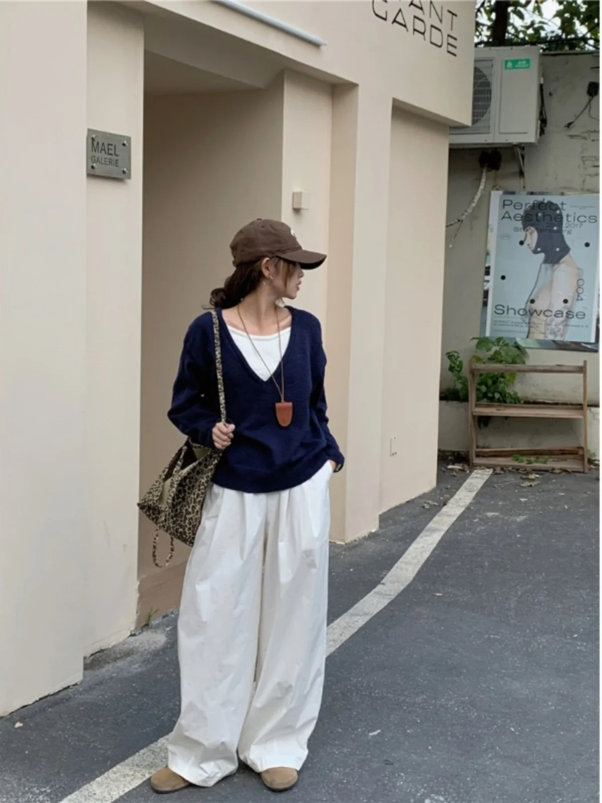 Пуловер с имитацией двух частей для ленивых женщин вязаный свитер длинным