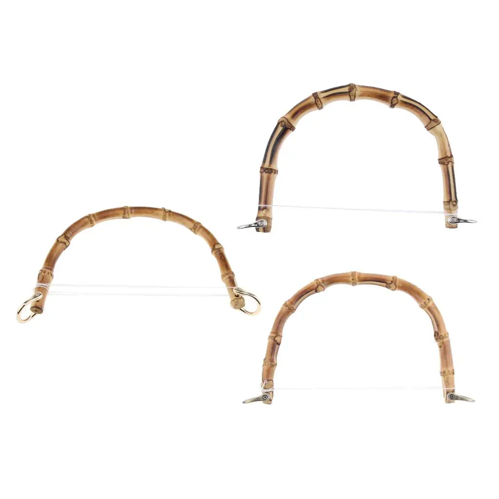 Деревянный настоящий бамбуковый кошелек замена ручки сумки для изготовления