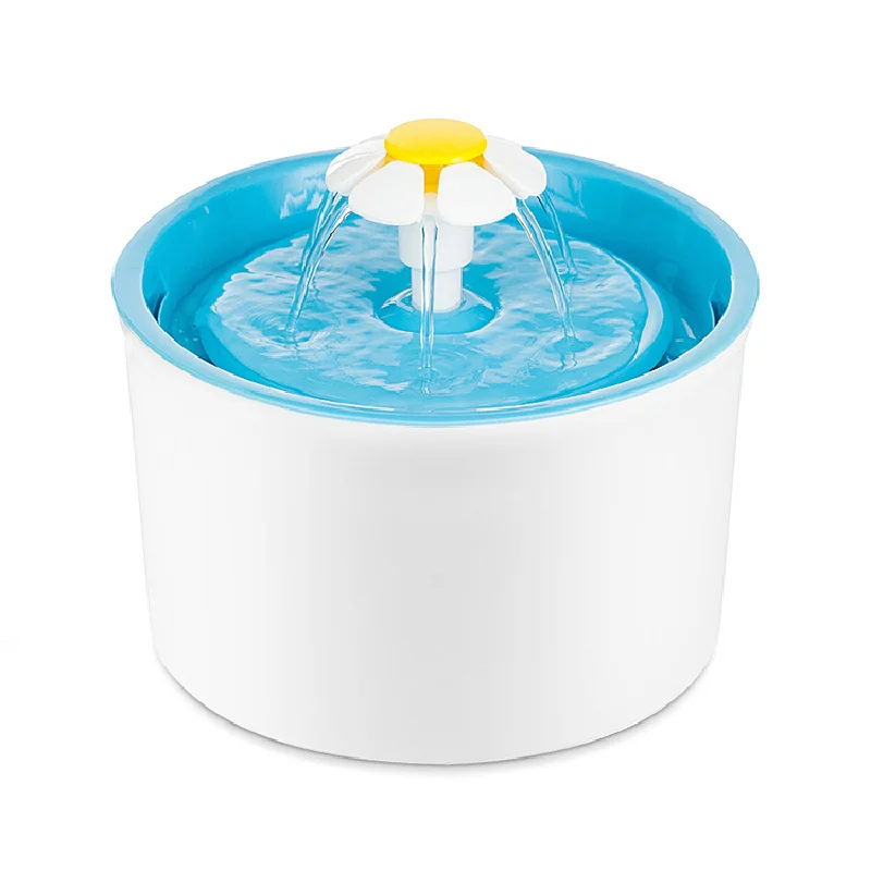 

1.6L Pet Water Fountain Replaceable Filtration Automatic Cat Water Fountain Dog Cat Water Dispenser Pet Fountain