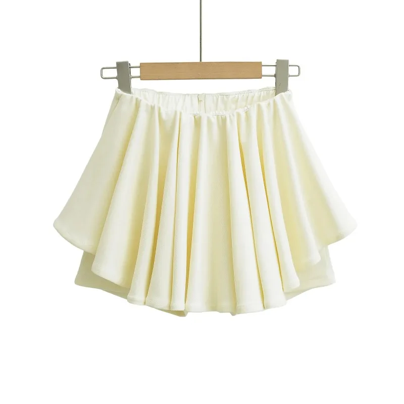 Плиссированная эластичная женская модная юбка с высокой талией Y2k пикантная