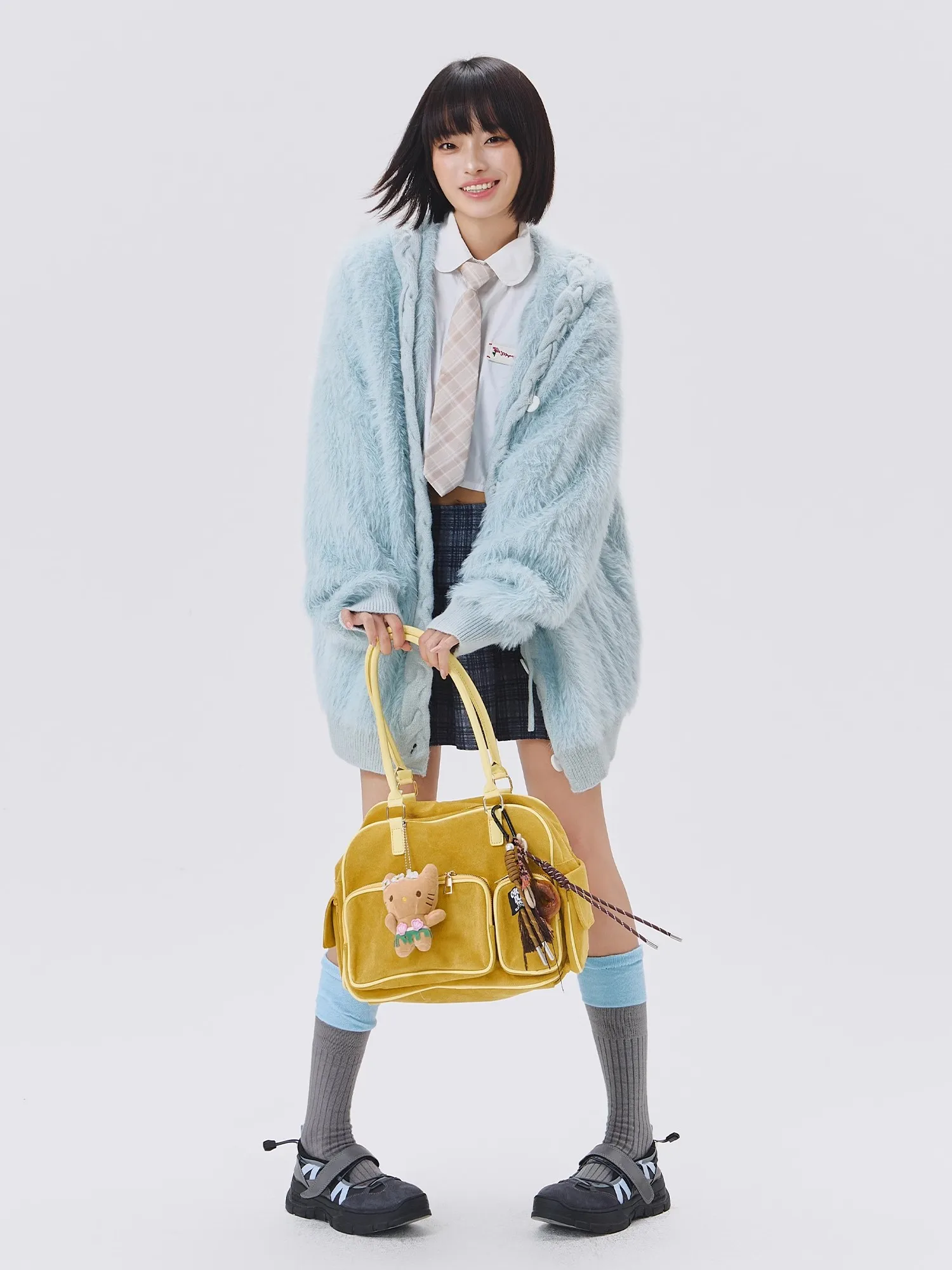 Benge Loose Casual Cotton-Padded Coat 2024 Autumn and Winter Idle Sle Women Plush Thickened Warm Outerwear