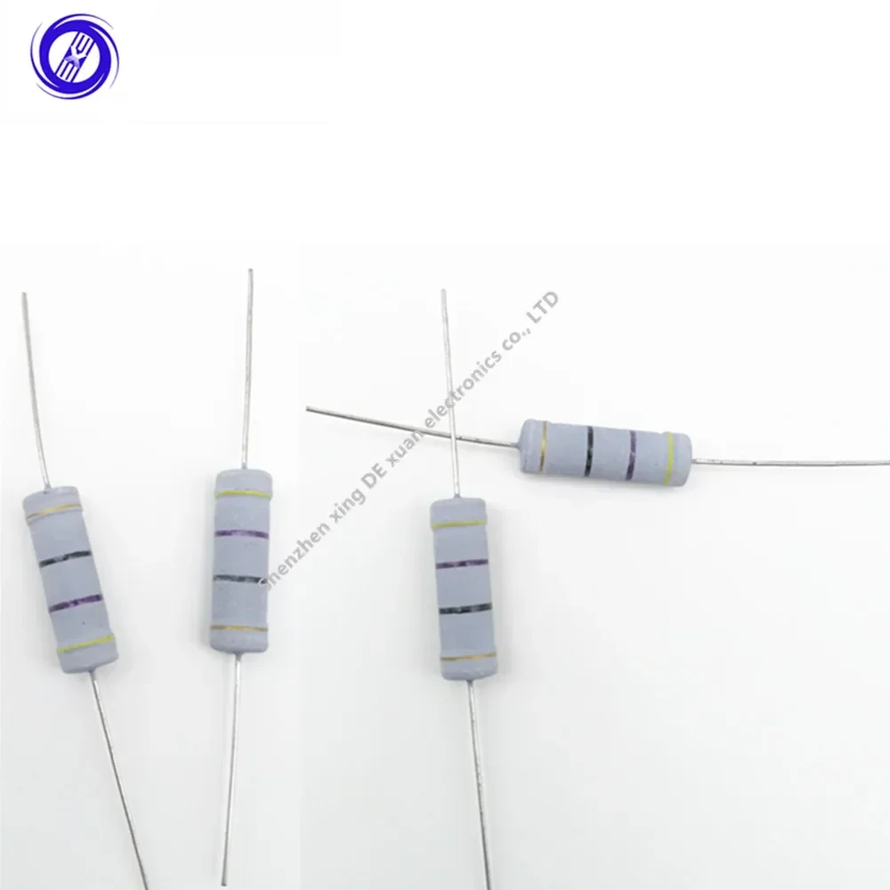 10 шт. 1K 1K1 1K5 1K8 2K 2K2 2K4 2K7 3K 3K3 3K6 3K9 4K3 4K7 5K1 5K6 6K2 6K8 7K5 8K2 9K1 Ом 5W ±5% Резистор из