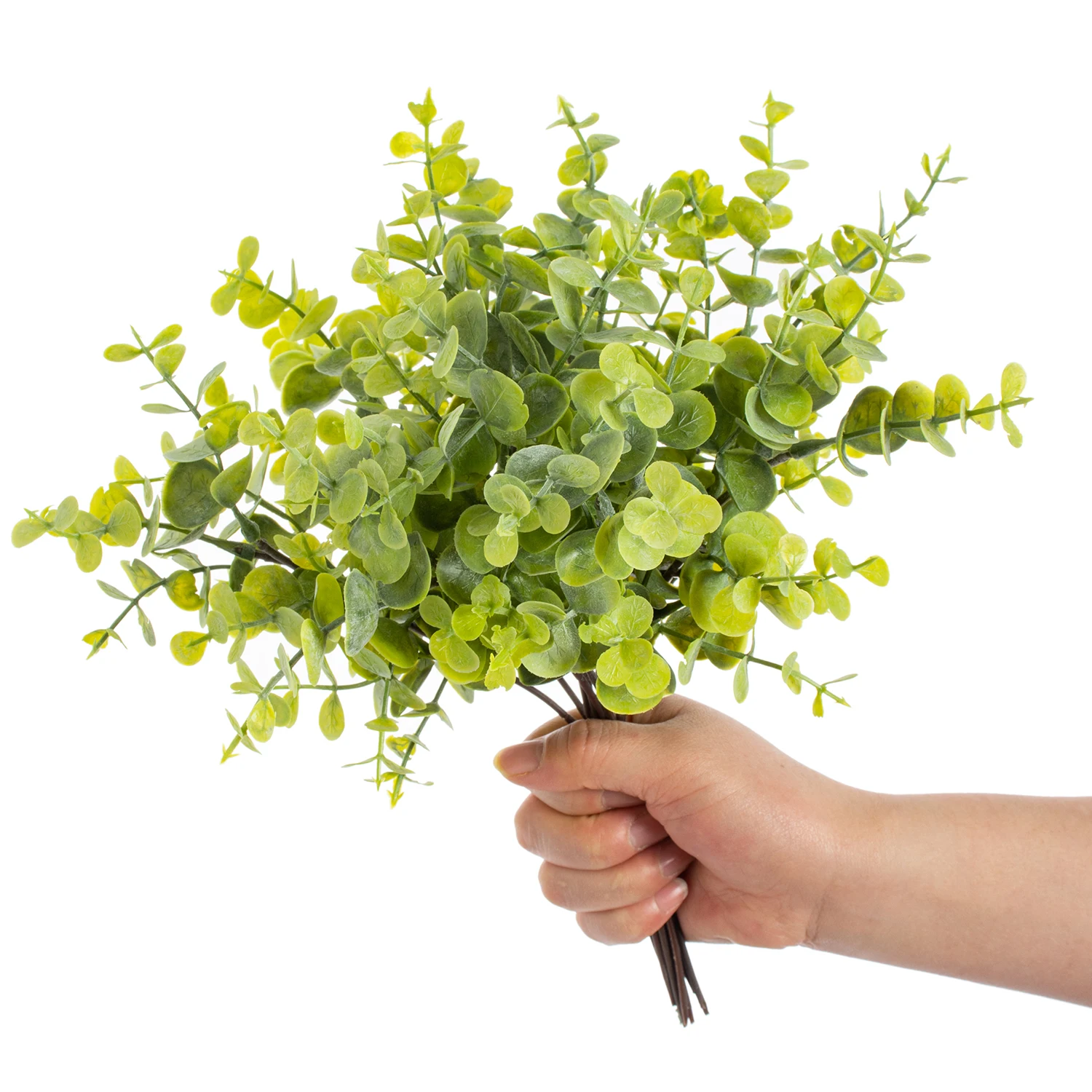 

Искусственные растения эвкалипт пластиковые smr набор из 2 или 5 штук