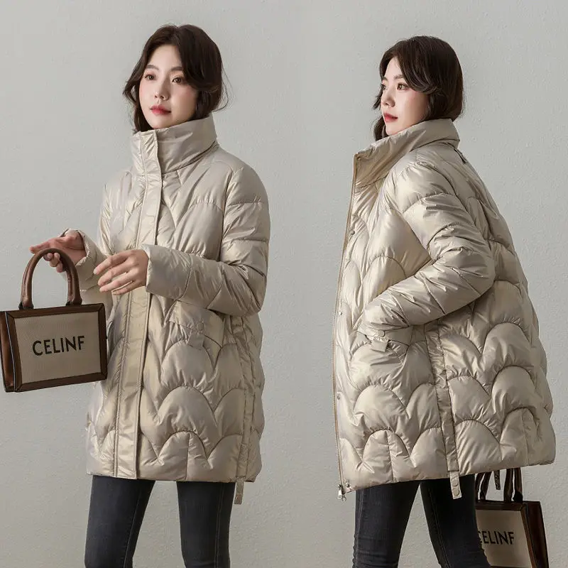Winter Women's Cold Coat Parkas Jackets Super Hot Coats Cotton Padded Jacket Winter Clothing Korean Fashion Loose New