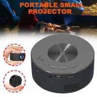 1pc 5v 2a mini led projector 1080p home theater media player portable small childrens mobile phone projection