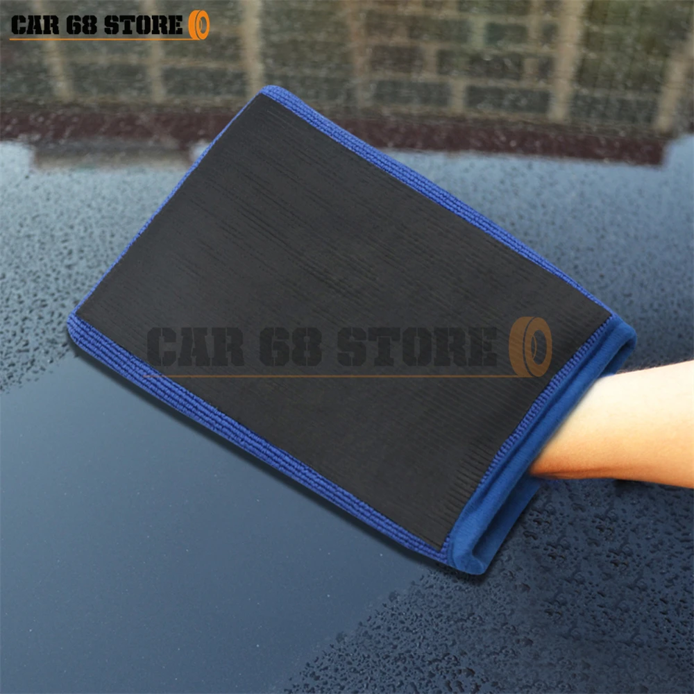

Car Wash Magic Clay Bar Mitt Car Clay Cloth Auto Care Cleaning Towel Microfiber Sponge Pad Clay Cloth Detailing Tool