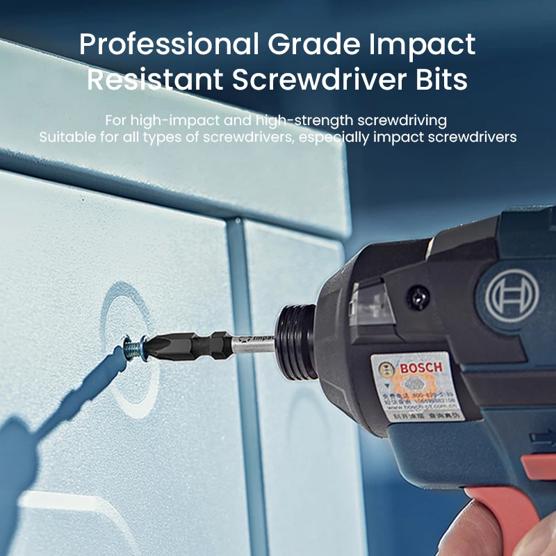 Набор бит для отвертки Bosch Ph1/2/3 Pz2/3
