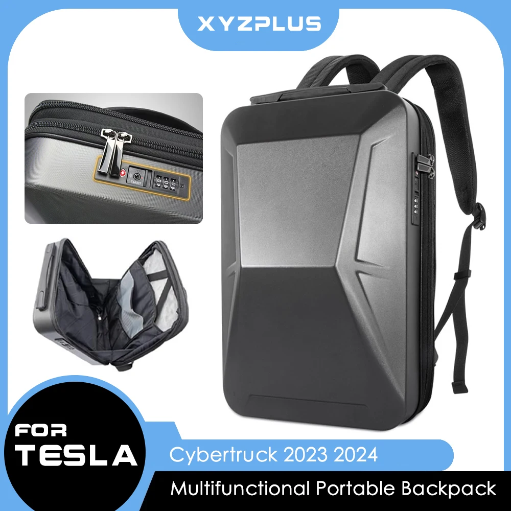 Водонепроницаемый рюкзак для ноутбука в форме кибергрузовика с USB-портом зарядки