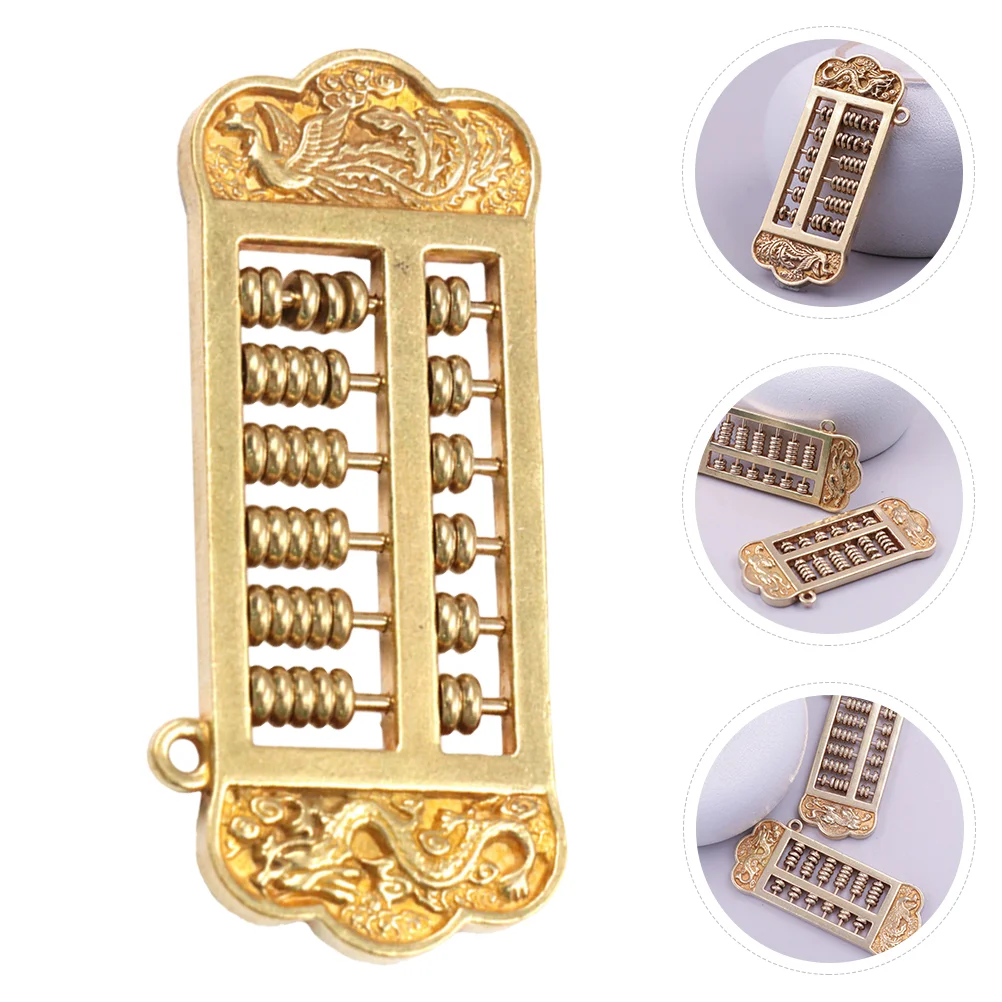 Подвеска-брелок с орнаментом Феникса латунная подвеска в виде Абака украшение