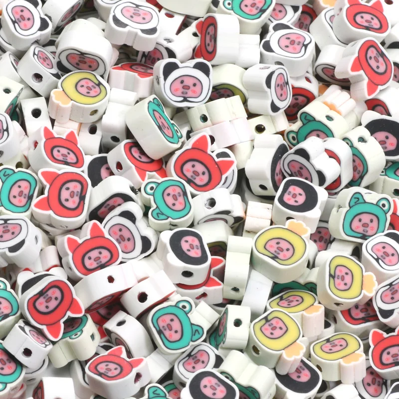 20/50/100 шт. бусины из полимерной глины для браслетов