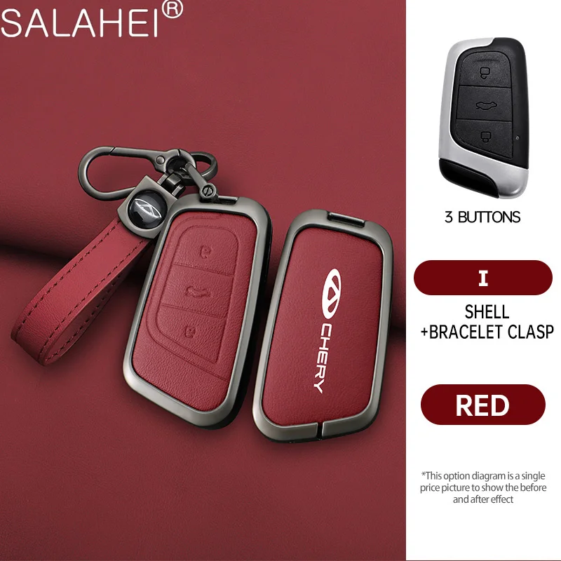 Автомобильный смарт-чехол для ключа с дистанционным управлением из цинкового