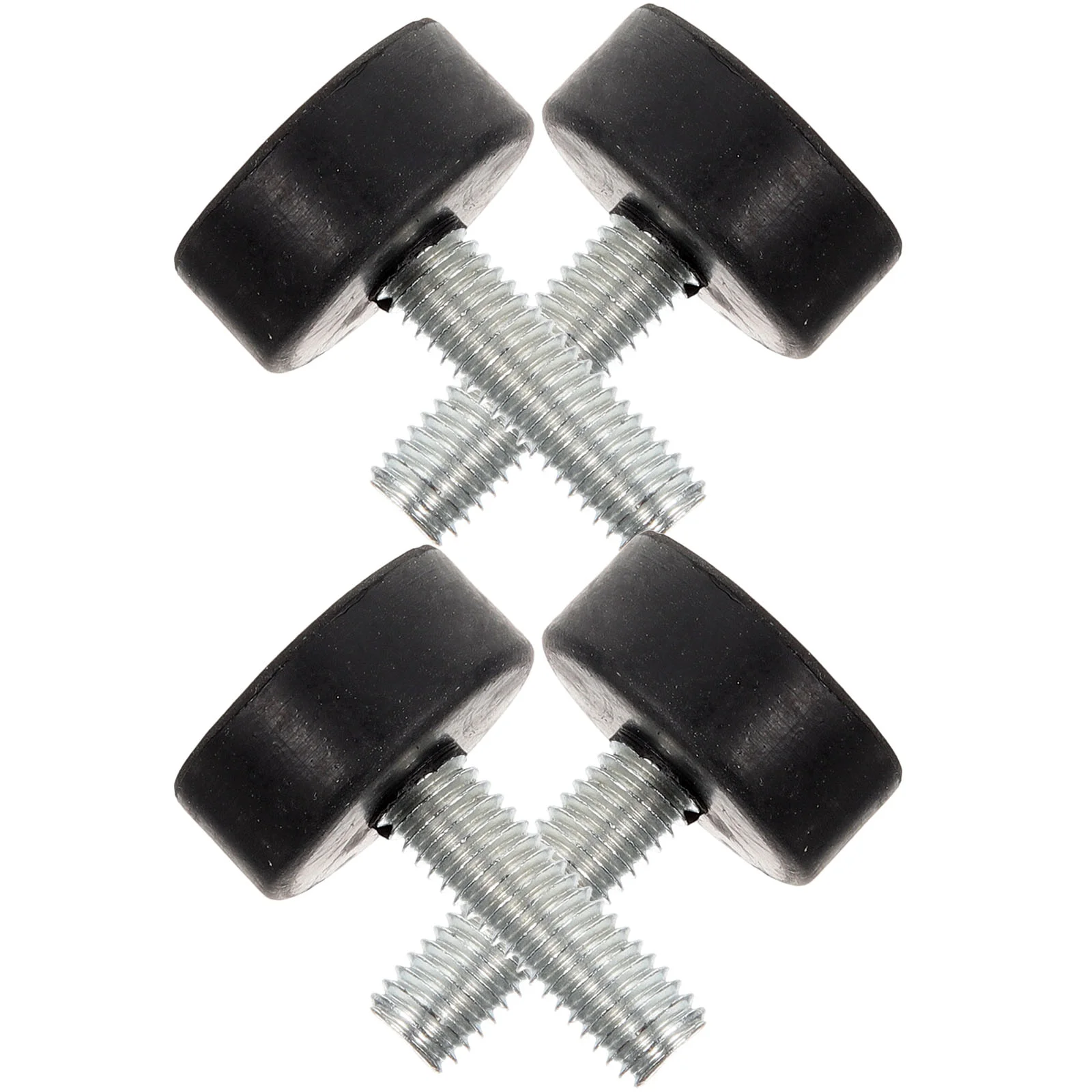 

4 Pcs Furniture Levelers Leveling Screws Rubber Feet Table Legs Electronics Iron
