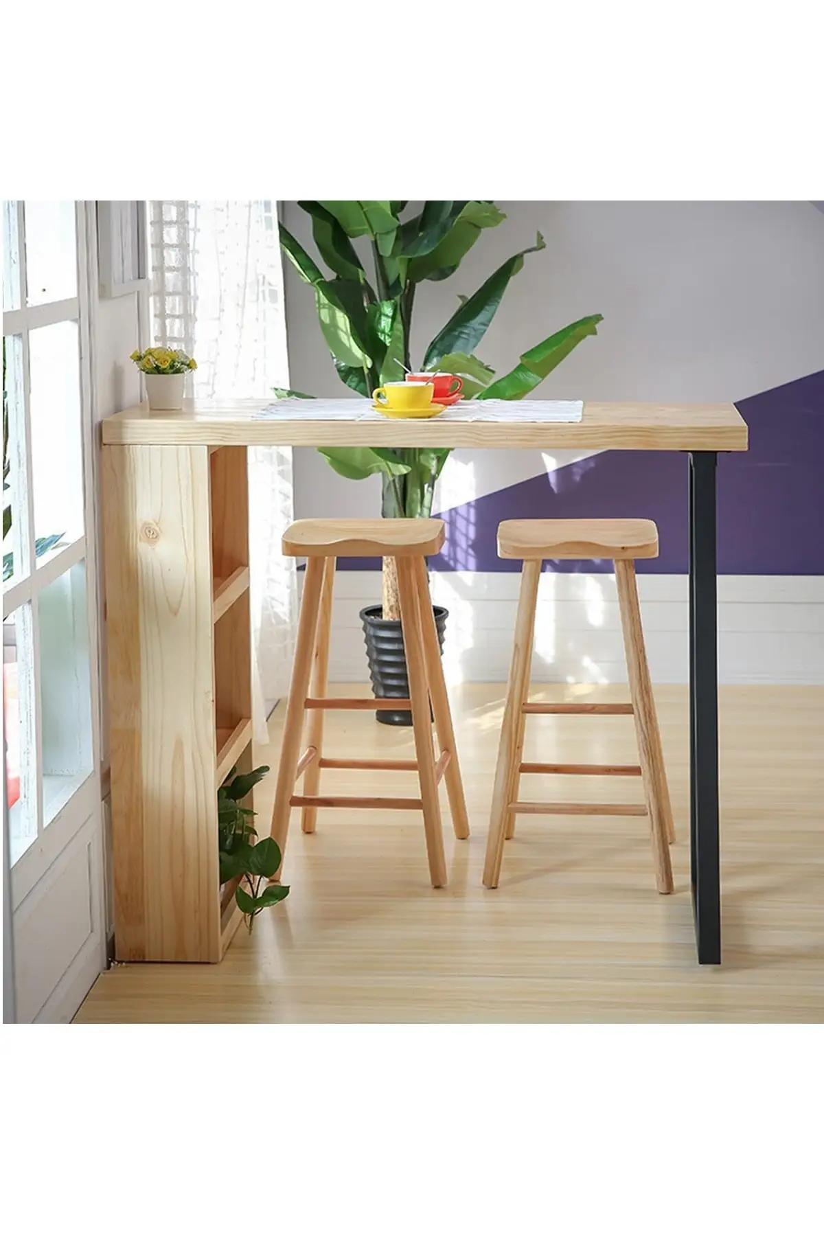 Деревянные декоративные дизайнерские полки многоцелевой стол из натуральной