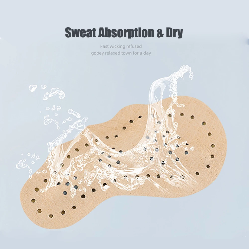 3Pair Leather Half Insoles for Shoes Men Anti-Slip Forefoot Insert Cushion Pads for Women High Heels Sandals Non-slip Stickers