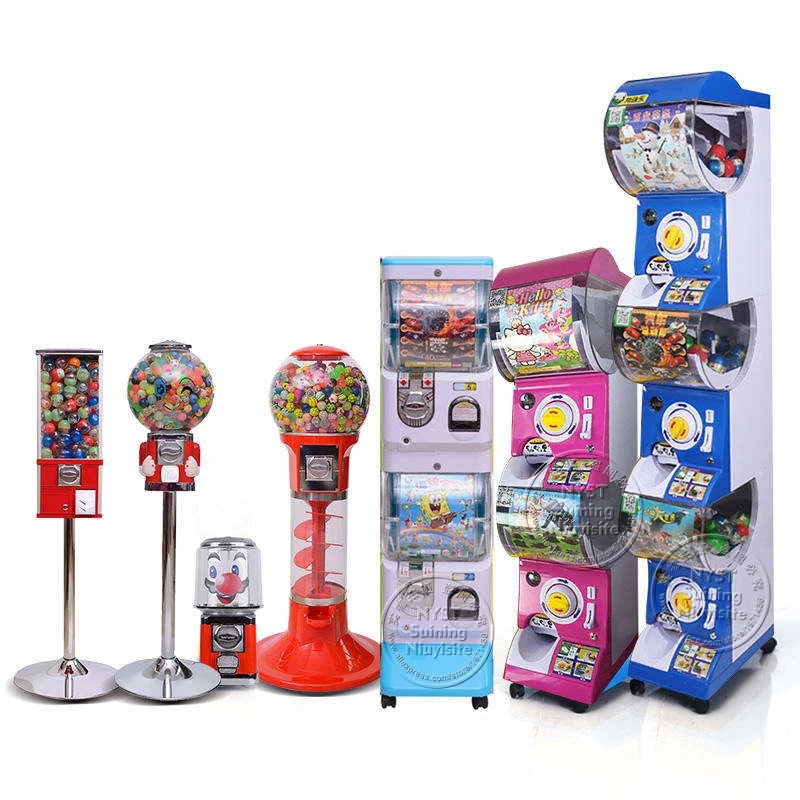 Фото Торговый автомат Gacha Ball (Гачапон) для детских игрушек и конфет, работающий на жетонах/монетах, для развлекательных аркад, производство США №1