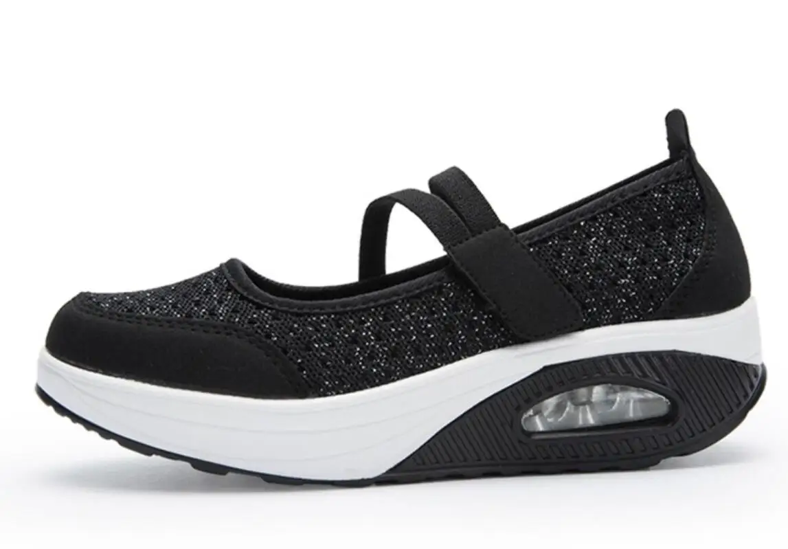 Fashion New Women Flats Shoes Spring Summer Ladies Mesh Flat Shoes Women Soft Breathable Sneakers Women Casual Shoes Large size