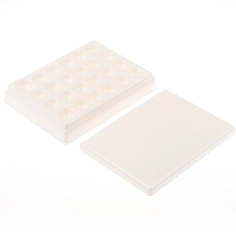 Стоматологическая лаборатория 24 слота пластиковая палитра поливочная пластина