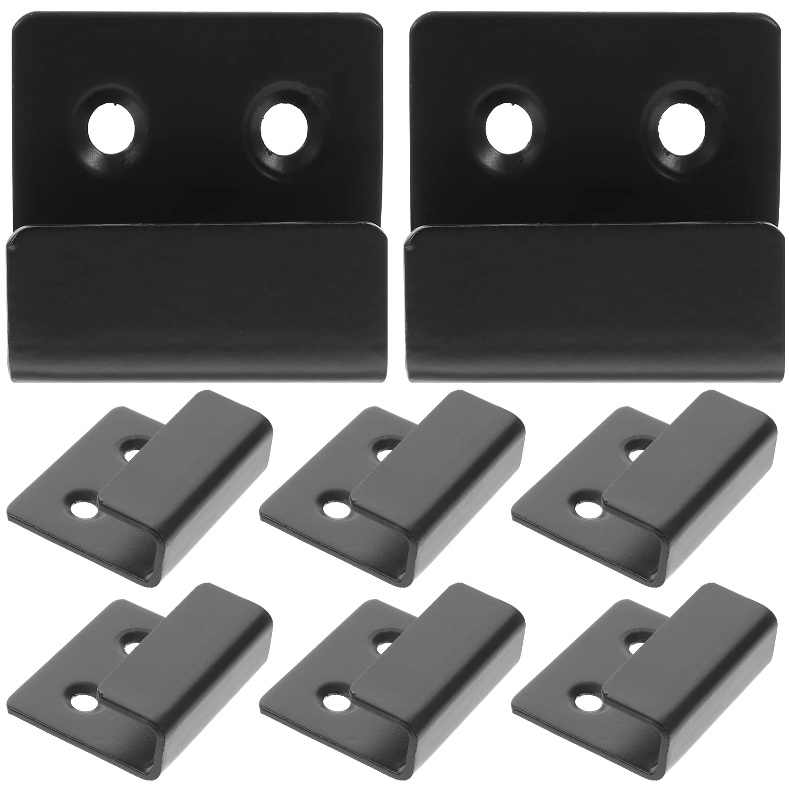 

10 Pcs Mirror Brackets Hanging Wall Wall Mount Headboard Headboard Wall Brackets Mirror Hooks Wall Mounting Metal Clothing Rack