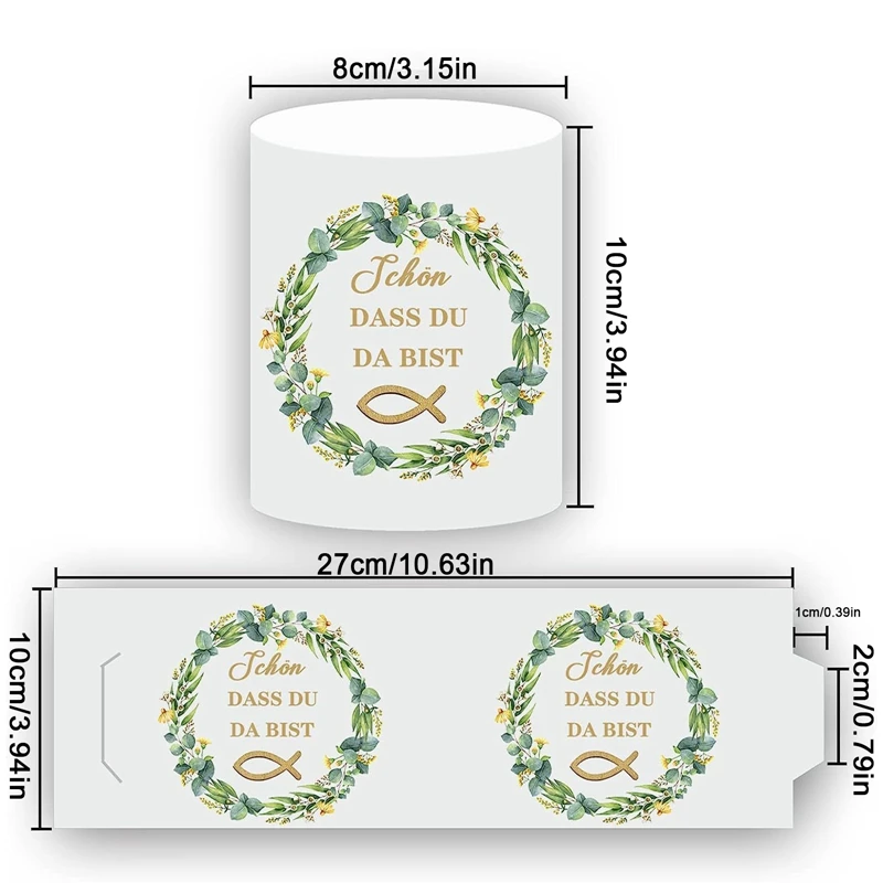 Набор Свечей Из 8 Предметов Schön 수 Да Bist Украшение Дня Рождения Идеально Подходит