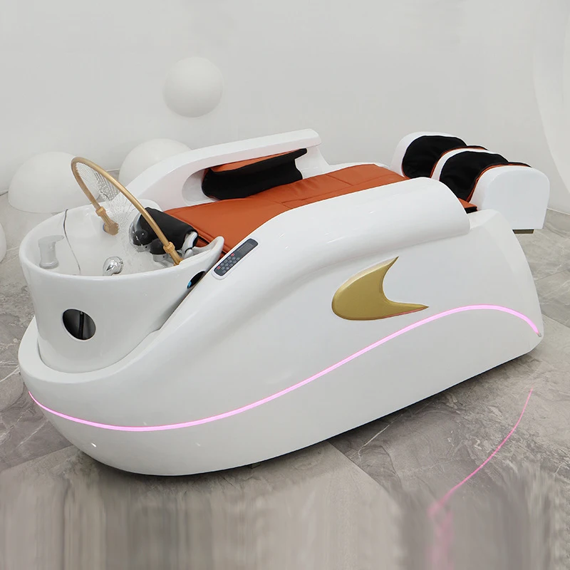 Роскошный шампунь кресло для парикмахерской электрический циркуляционный