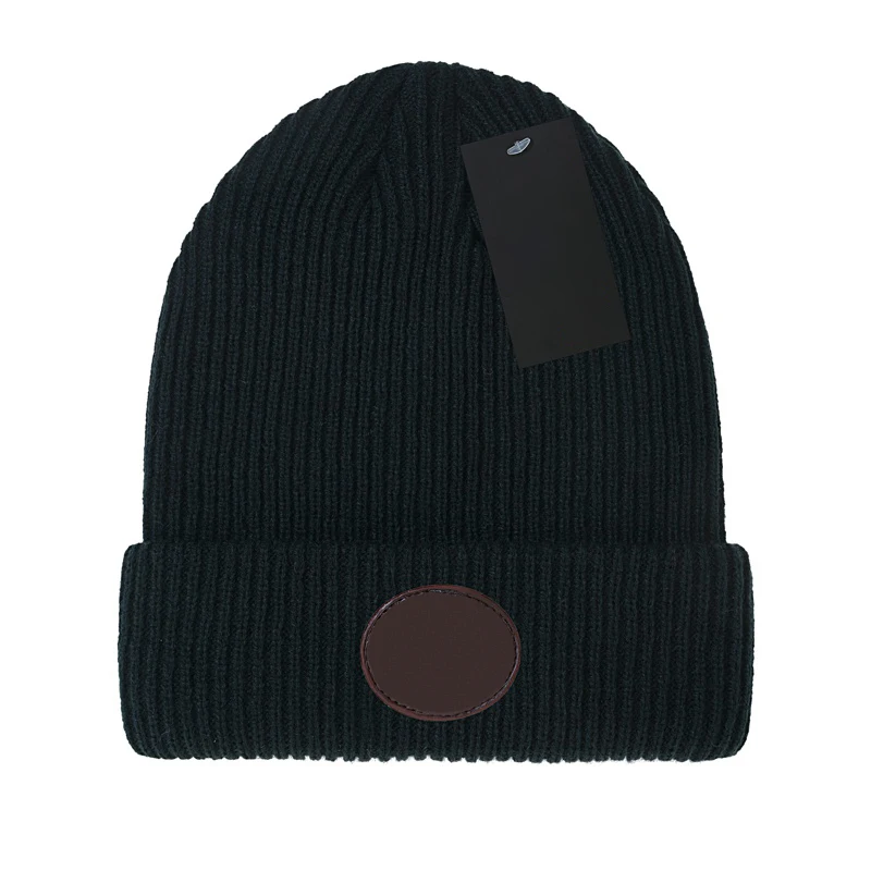 Роскошная брендовая горячая Распродажа, зимняя шапка бини, мужские вязаные шапки, повседневная женская шапка в стиле хип-хоп, облегающие ша...