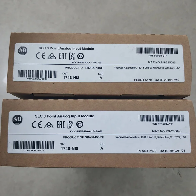 Allen-Bradley AB SLC 8-точечный аналоговый входной модуль 1746-NI8