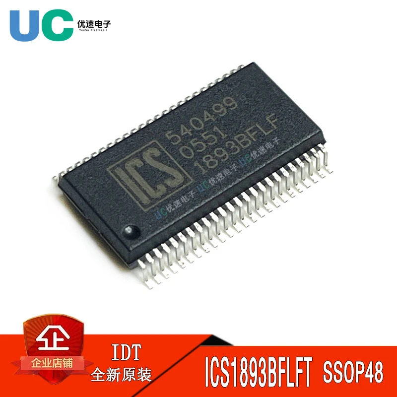 5PCS ICS1893BFLFT SSOP-48 ICS1893BF PHYIC