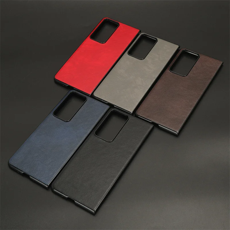 

Чехол для Honor Magic V2, чехол из искусственной кожи с текстурой личи, чехол-книжка из поликарбоната для Huawei Honor Magic V2, чехол для телефона