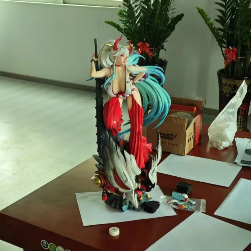 

55cm One Piece Figure Yamato Anime Figures Kaidou Daughter Sexy Hentai Figurine Model Pvc Statue Doll Collection Decoration toys