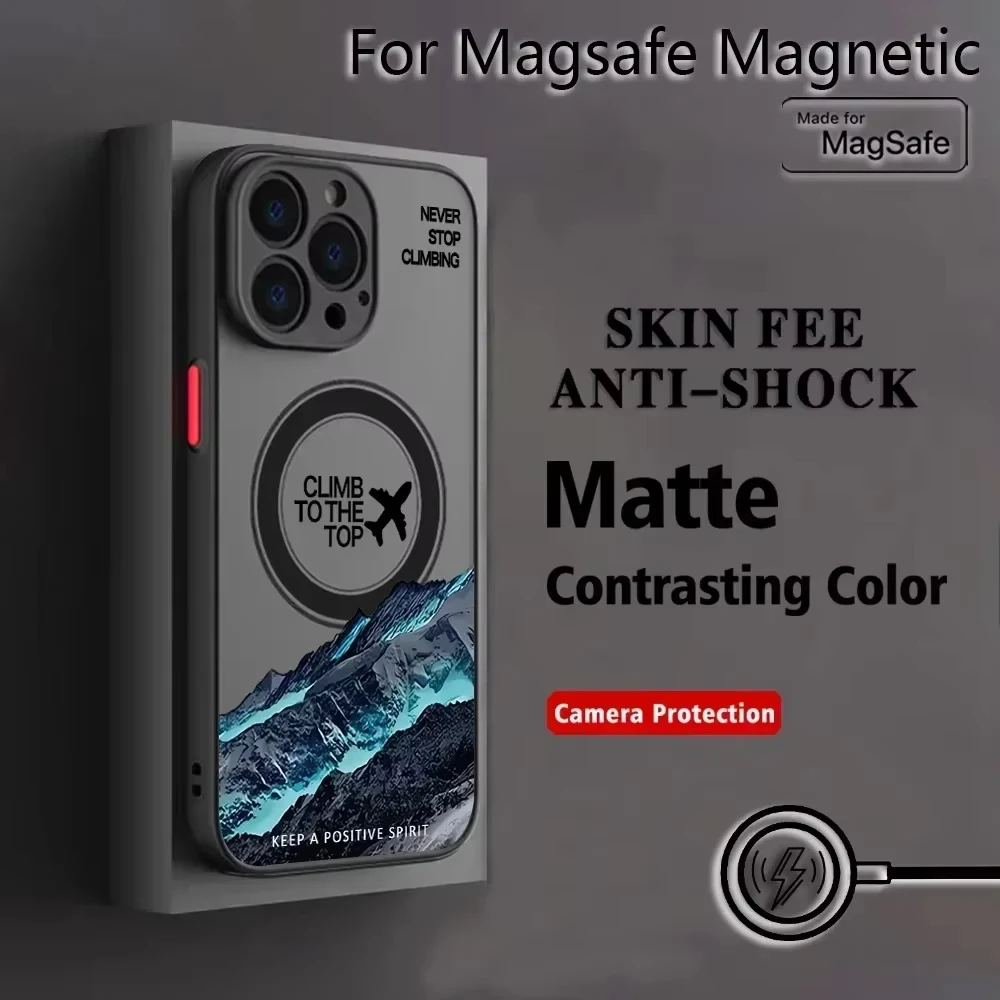 Чехол для телефона Mountain Peak Aircraft Samsung Galaxy S25 S24 S23 S22 FE Plus Ultra с беспроводной зарядкой