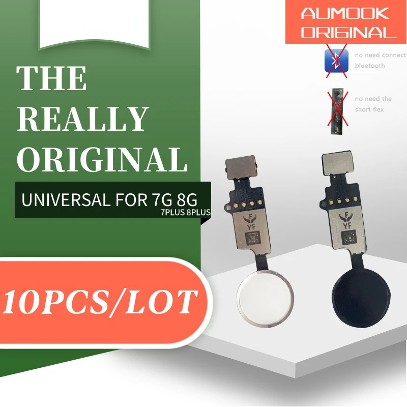 

10 шт., универсальные кнопки для iPhone 7 7 plus 8 8 plus SE