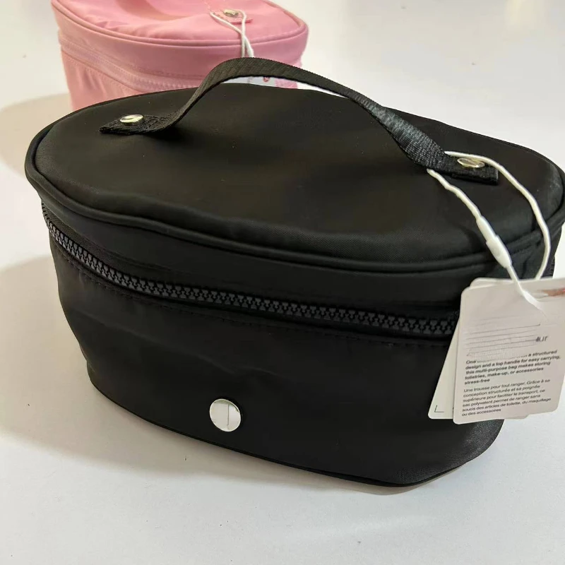 

With logo Lu 2023 Bag New Makeup Bag high-capacity Women's Storage Bag Off Sports Handbag