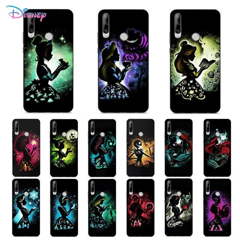 

Disney Cartoon Princess Phone Case for Huawei Y 6 9 7 5 8s prime 2019 2018 enjoy 7 plus