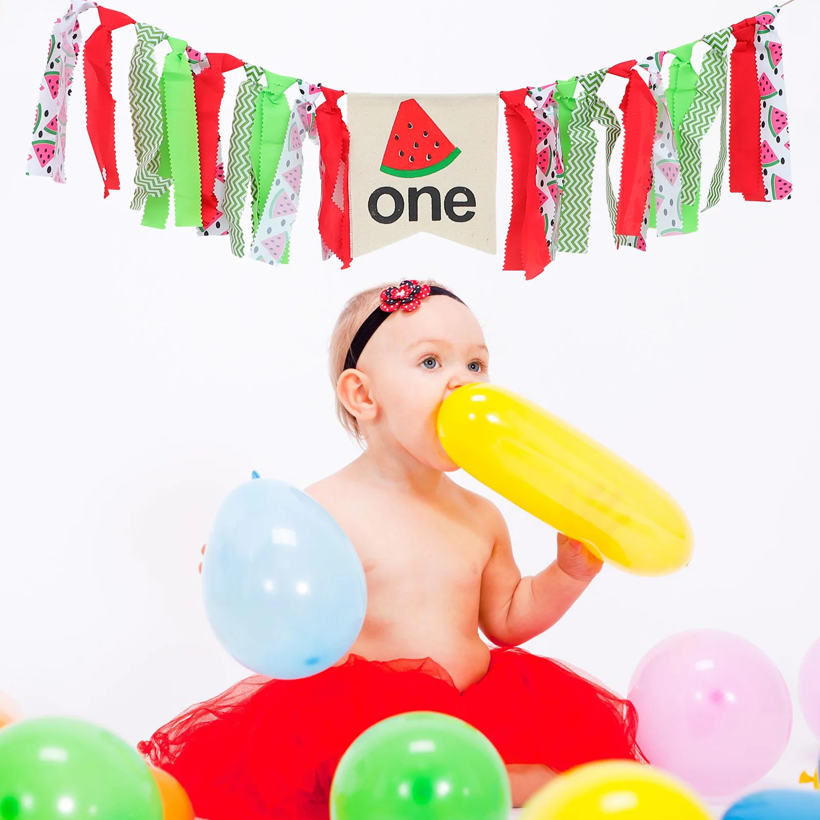 

1 шт., Летняя тема, интересный декоративный флаг, украшение для фотосъемки на день рождения