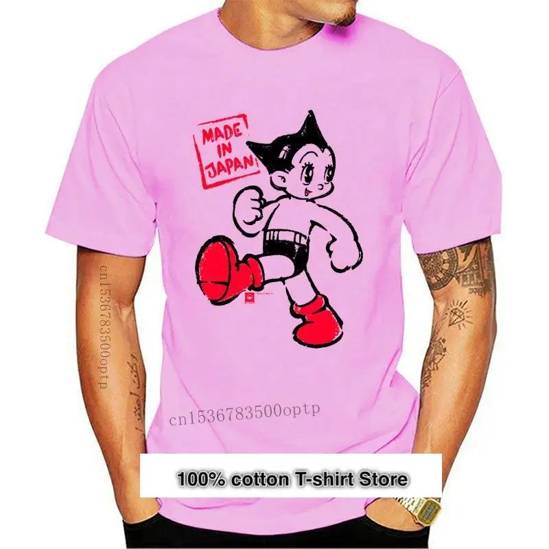 

Astro Boy-Camiseta для взрослых, принт одежды, стиль винтаж, с лицензией, hecha en japon, все высокие